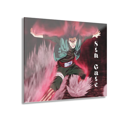 Might Guy, the 8th Gate, Anime, Naruto Color Splash, Concept Style, Acrylic Wall Art