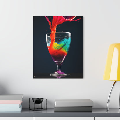 Wild Cocktail, No Background Concept Style, Acrylic Wall Art