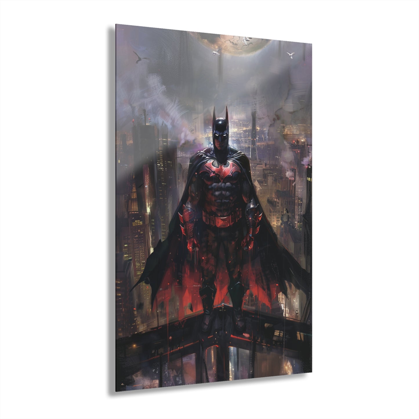 Caped Mystique, Fan Concept Batman, Acylic Wall Art