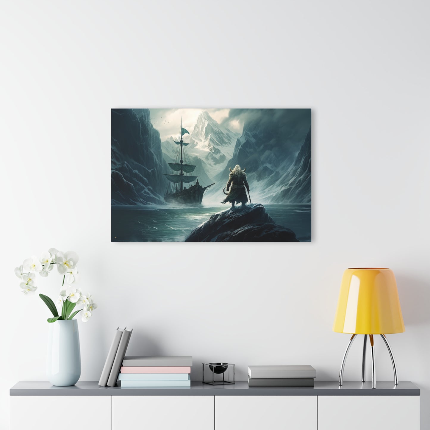 Norse Viking, Mythology, Original Concept Style, Acrylic Wall Art