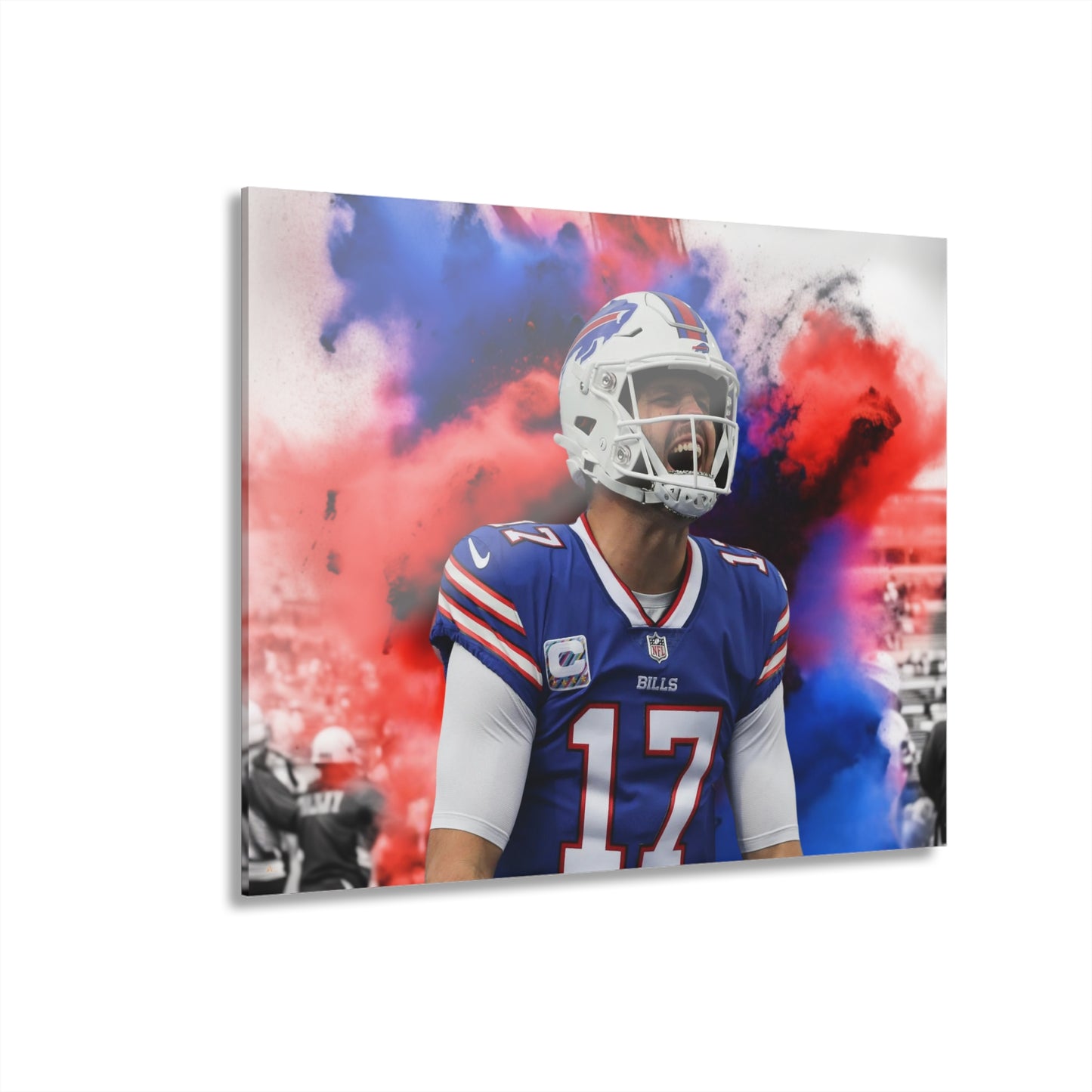 Allen, Bills Fan Concept, Football Lover, Acrylic Wall Art