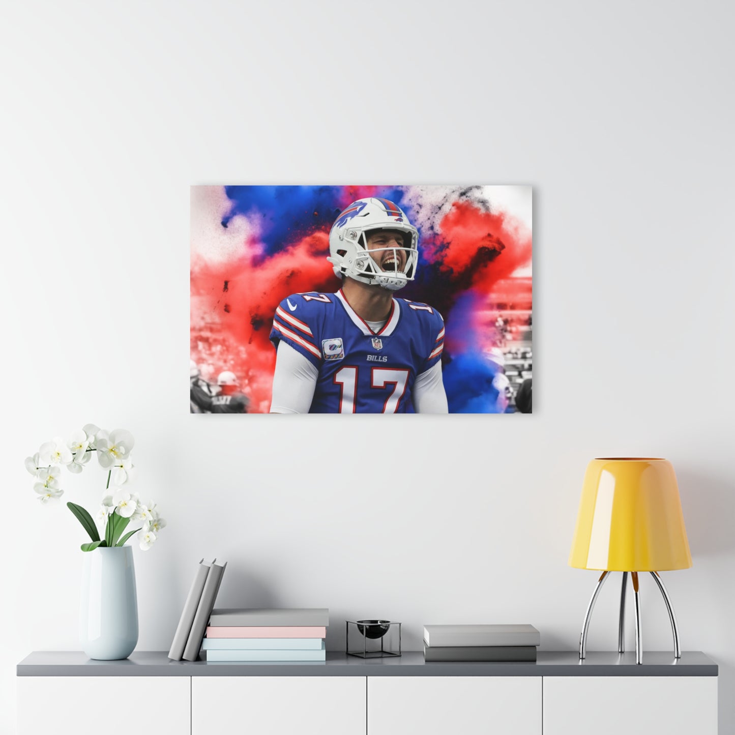 Allen, Bills Fan Concept, Football Lover, Acrylic Wall Art