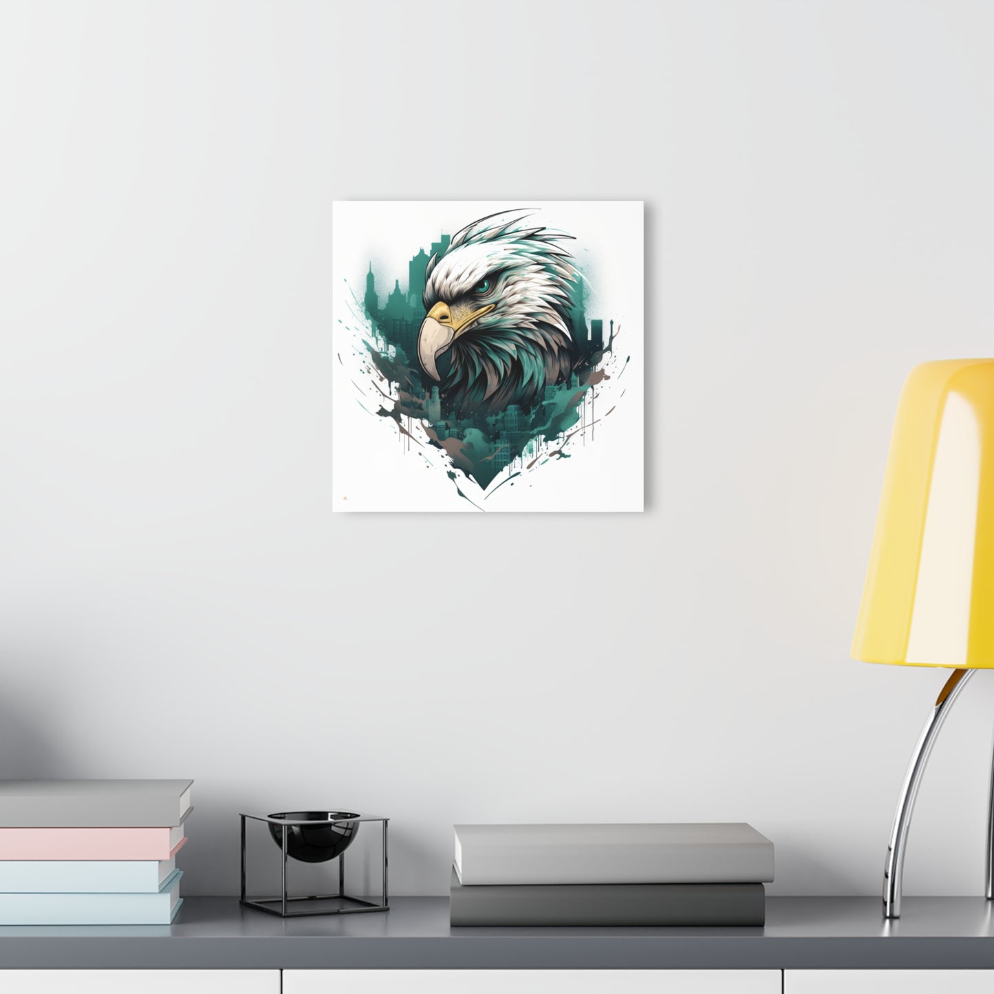 Eagle's Ascent, Philadelphia, Football, Fan Concept Style, Acrylic Wall Art