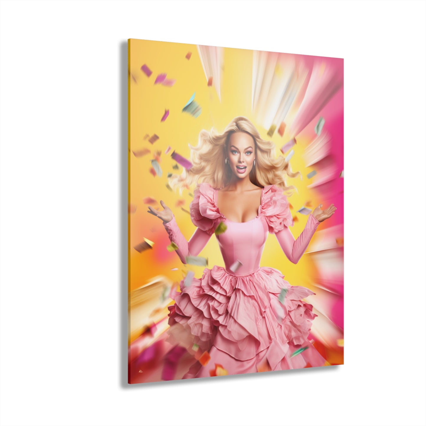 Barbie, Doll, Concept Style, Acrylic Wall Art