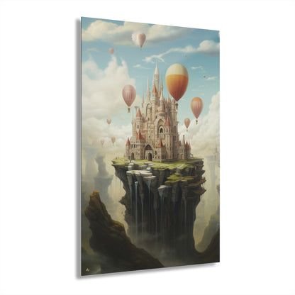 Far far Away, Landscape Concept Style, Acrylic Wall Art