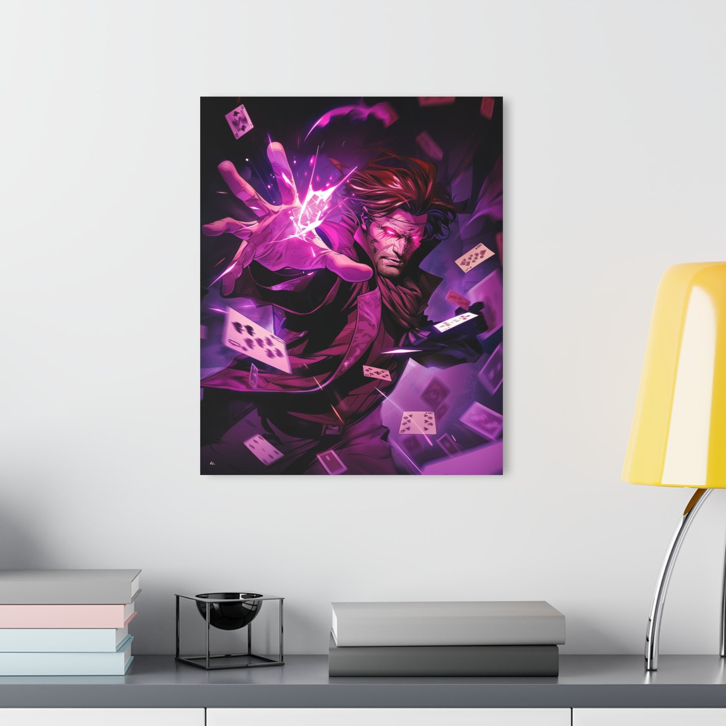 Pick a Card, Gambit, X-men Acrylic Wall Art