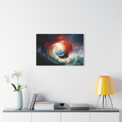 Sea Portal, Abstract Concept Style, Acrylic Wall Art