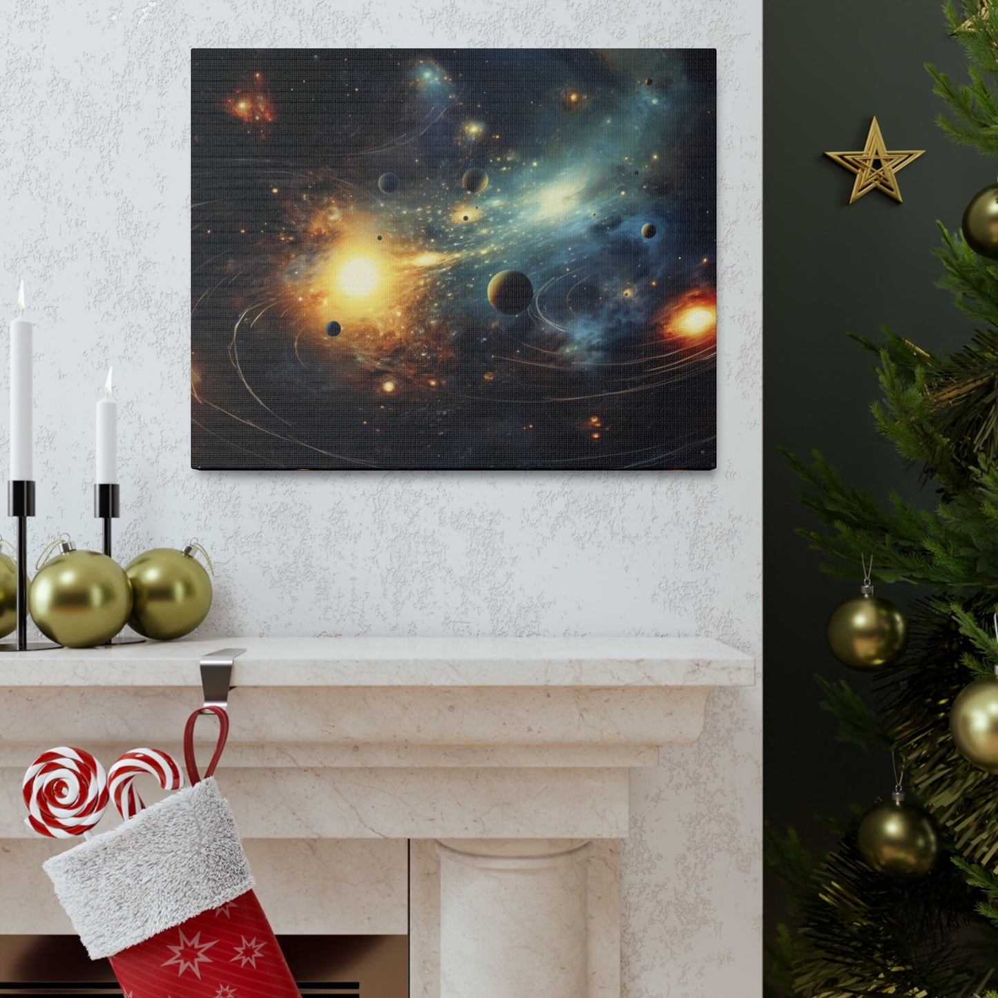 Galaxy Canvas Art