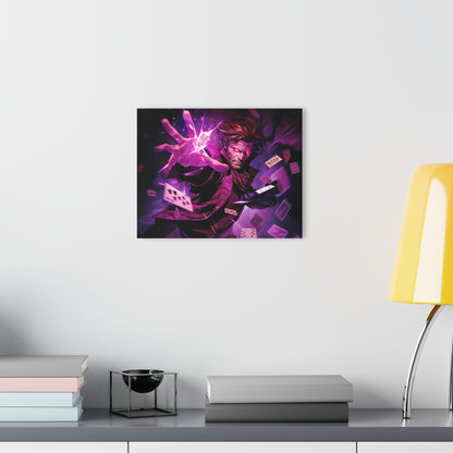 Pick a Card, Gambit, X-men Acrylic Wall Art