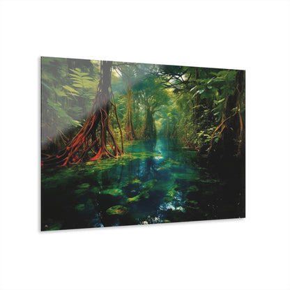 Amazon, Landscape, Concept, Acrylic Wall Art