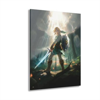 Legend, Link, Video Game, Concept Style, Acrylic Wall Art