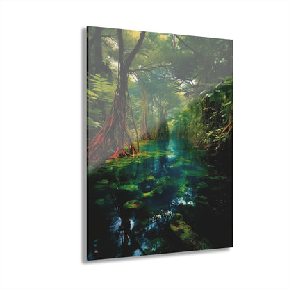 Amazon, Landscape, Concept, Acrylic Wall Art