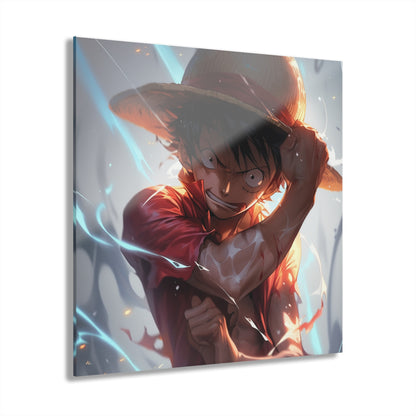 Luffy, Anime, One Piece Color Splash, Concept Style, Acrylic Wall Art