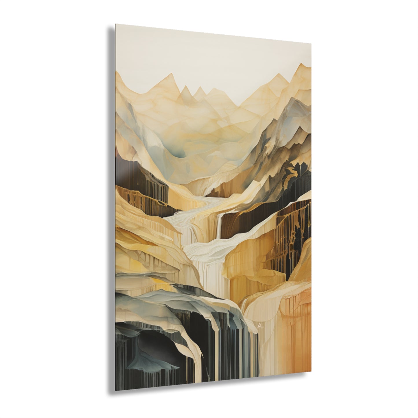 The Range, Abstract Concept, Acrylic Wall Art