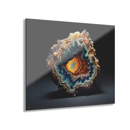 The Eye Geode, Abstract, Concept, Acrylic Wall Art