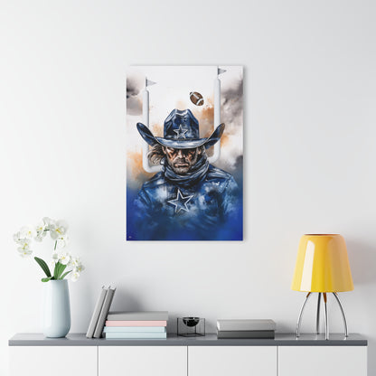 Cowboys, Football Fan, Colorsplash Concept Style, Acrylic Wall Art