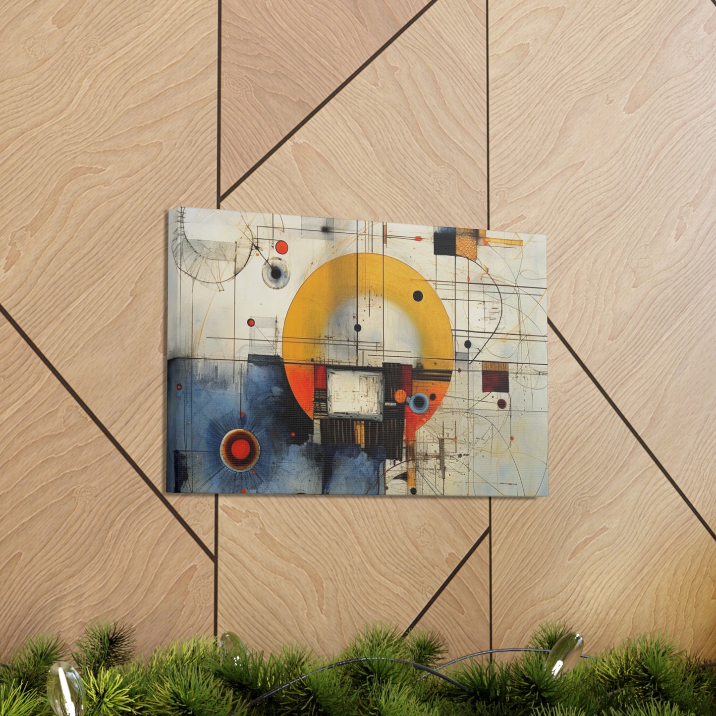 Geometry Reimagined Canvas Art