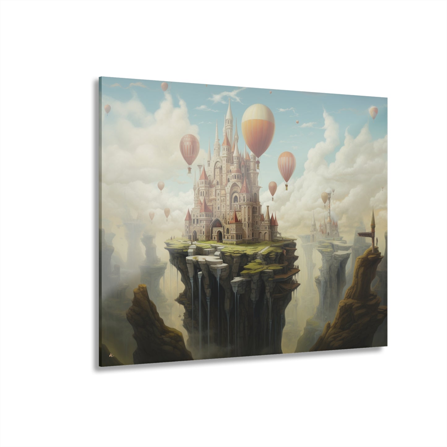 Far far Away, Landscape Concept Style, Acrylic Wall Art