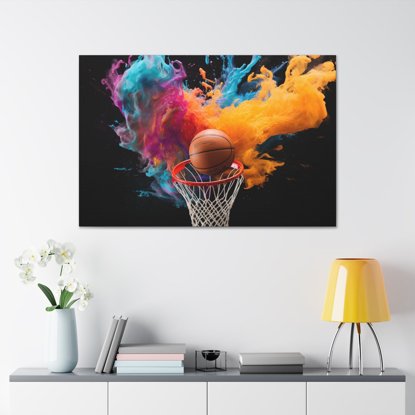 Hoop Dreams Canvas Art