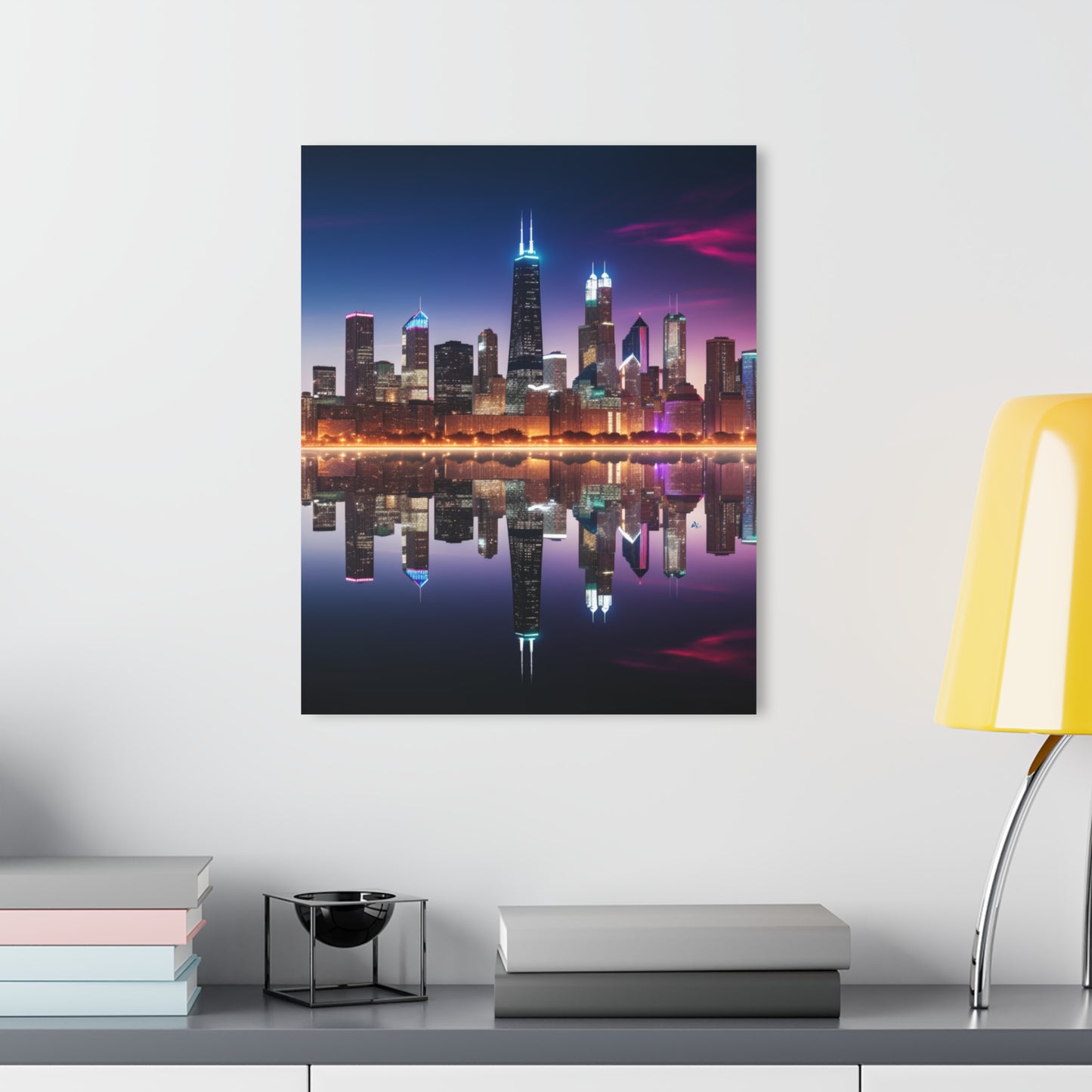 Chicago, Places, Landscape Concept Style, Acrylic Wall Art