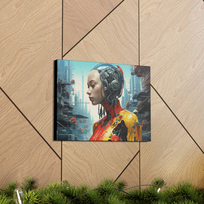 Pretty AI Canvas Art