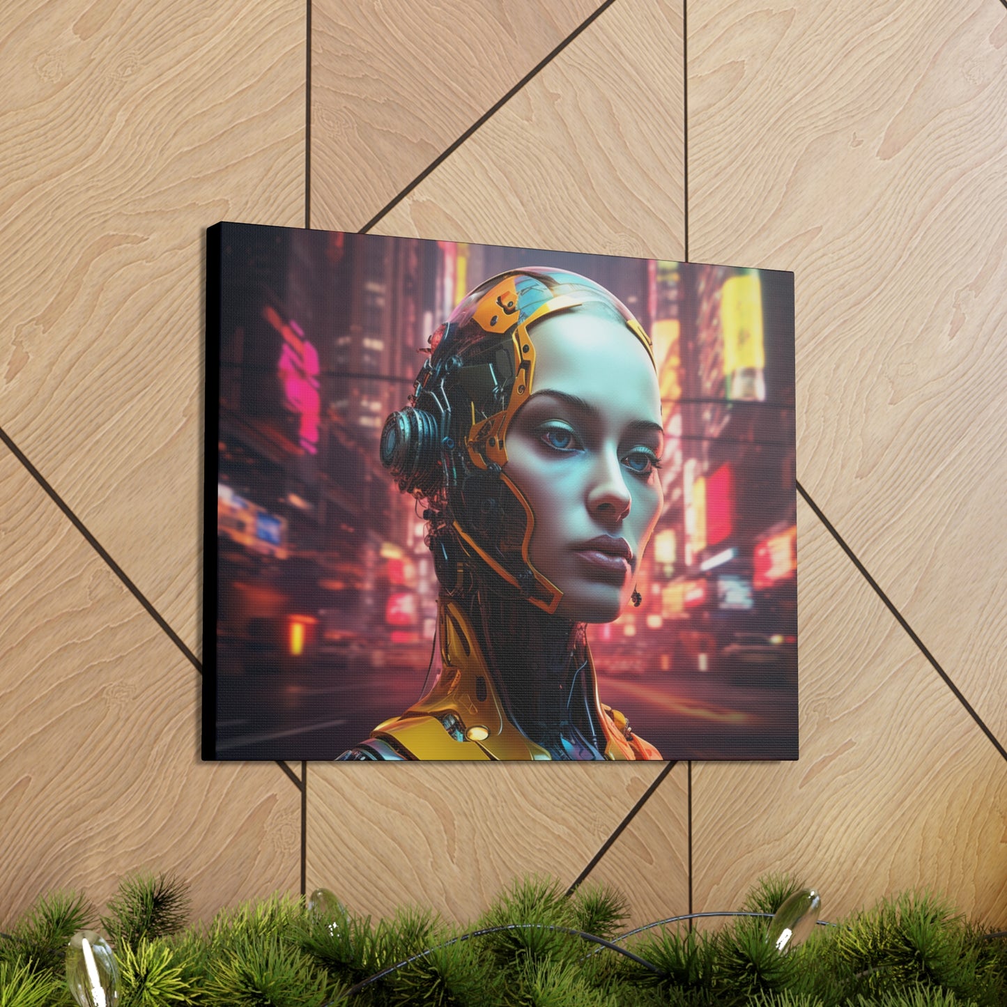 Fashion Bot Canvas Art