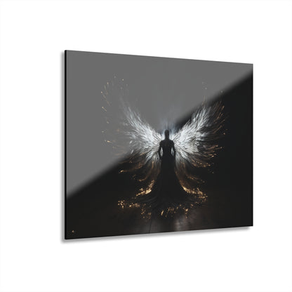 Fallen Angel, Spiritual, Concept Style, Acrylic Wall Art