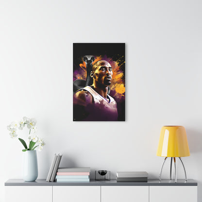 Black Mamba, Kobe, Fan Concept Color Splash Style, Acrylic Wall Art