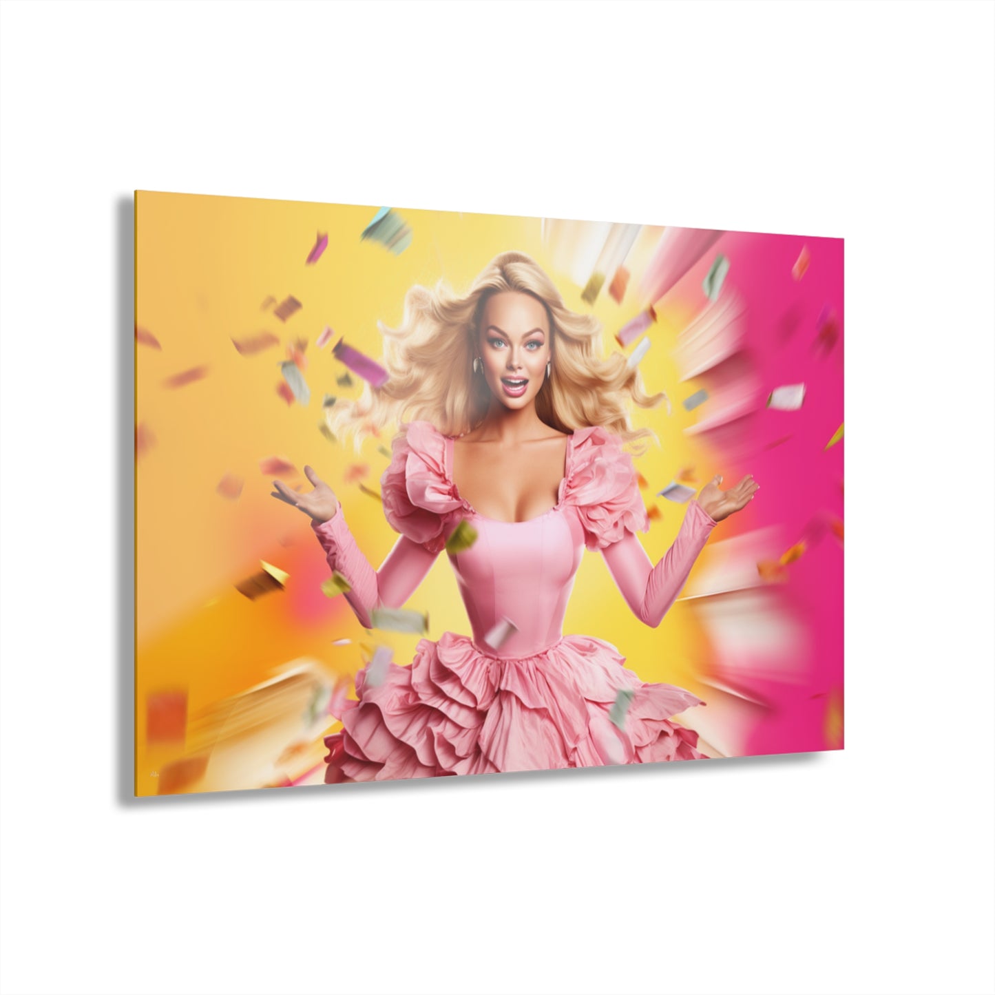 Barbie, Doll, Concept Style, Acrylic Wall Art