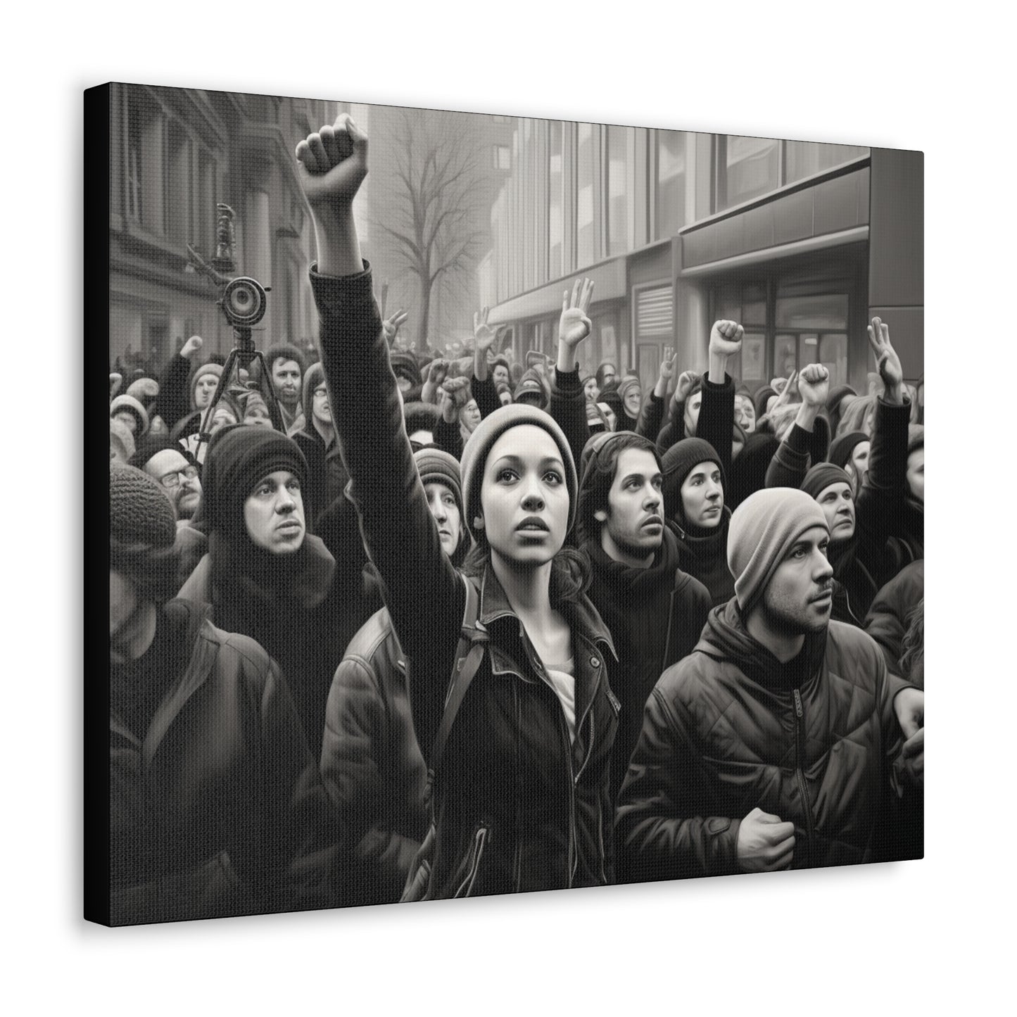 Protest Canvas Art