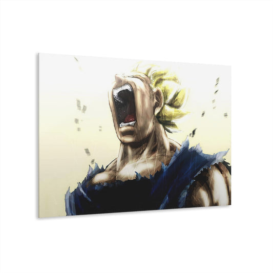 Vegeta's Sacrifice, Style, Concept, Acrylic Wall Art