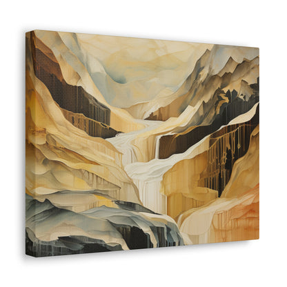 Mountain Range Canvas Art