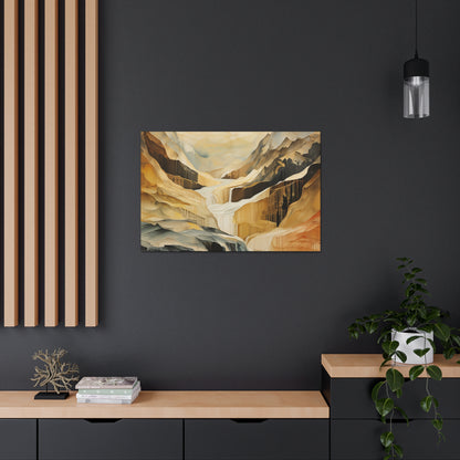 Mountain Range Canvas Art