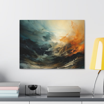 Fire storm Canvas