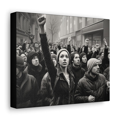 Protest Canvas Art