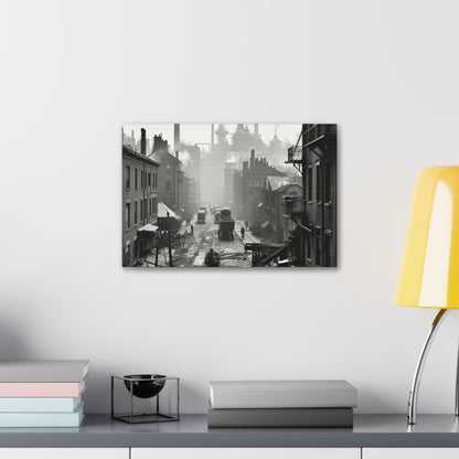 Industrial City Canvas Art