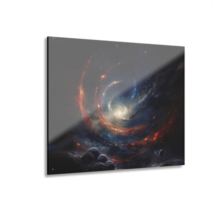 Celestial Vortex, Space Concept Style, Acrylic Wall Art