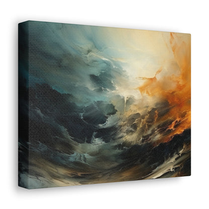 Fire storm Canvas