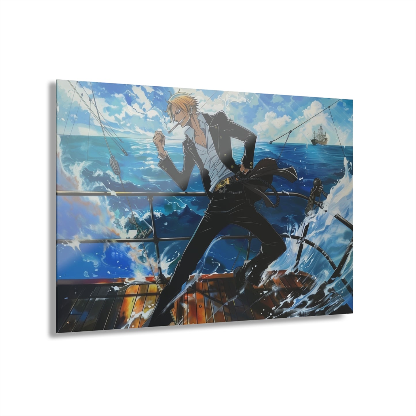 Sanji, The suave chef, One Piece, collectors concept Acrylic Wall Art