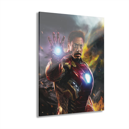 I am Iron Man, Pop Culture, Concept Style, Acrylic Wall Art