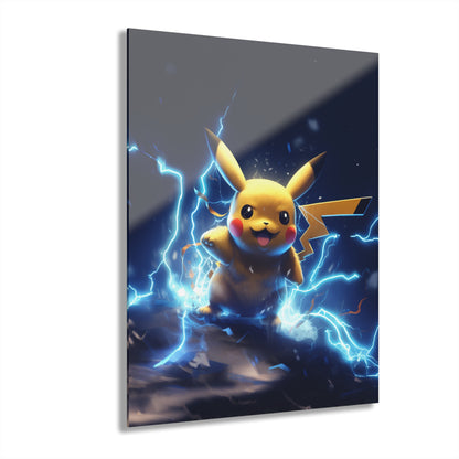 Pika, Color Splash, Concept Style, Acrylic Wall Art