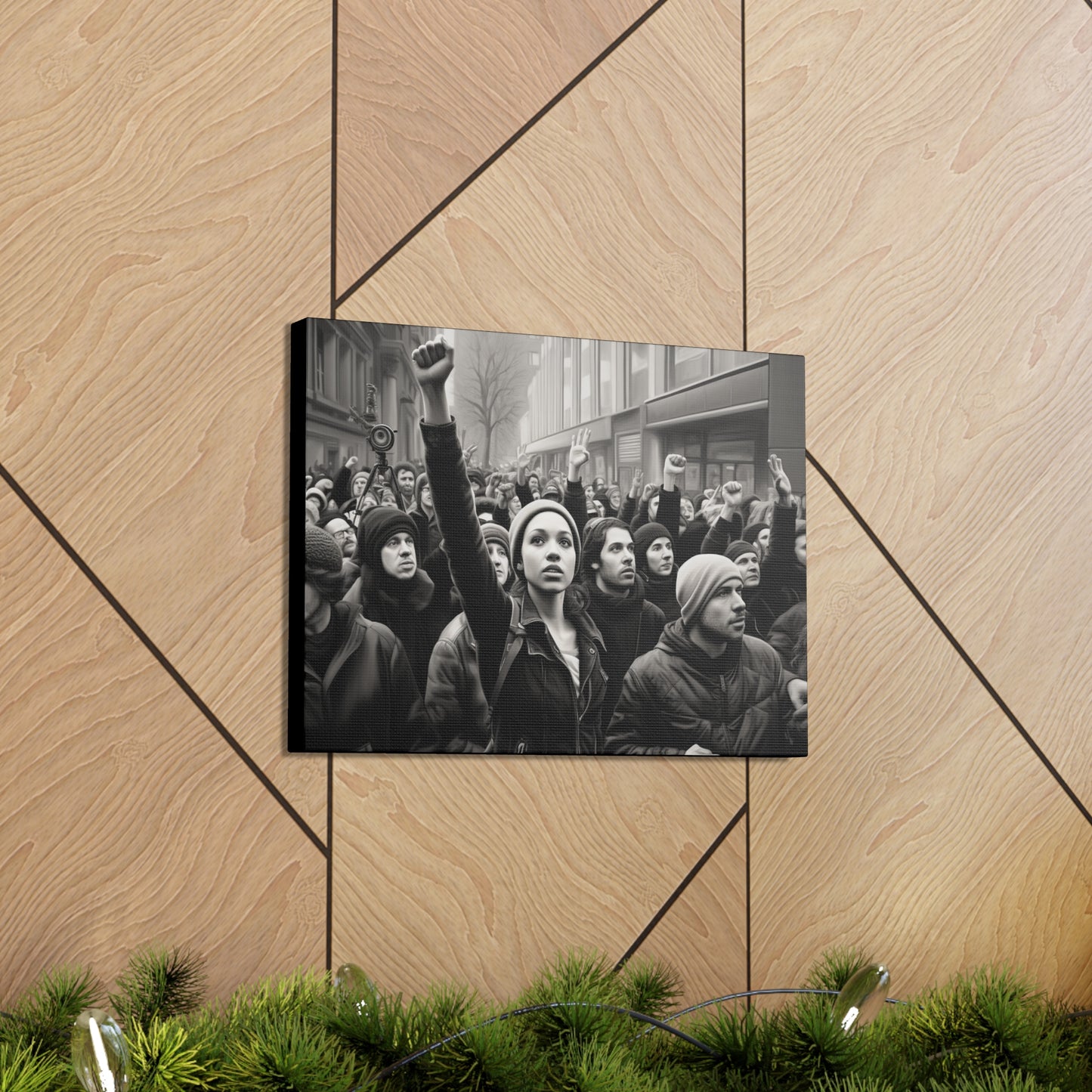 Protest Canvas Art