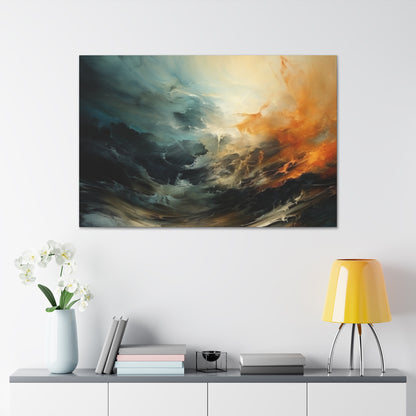 Fire storm Canvas