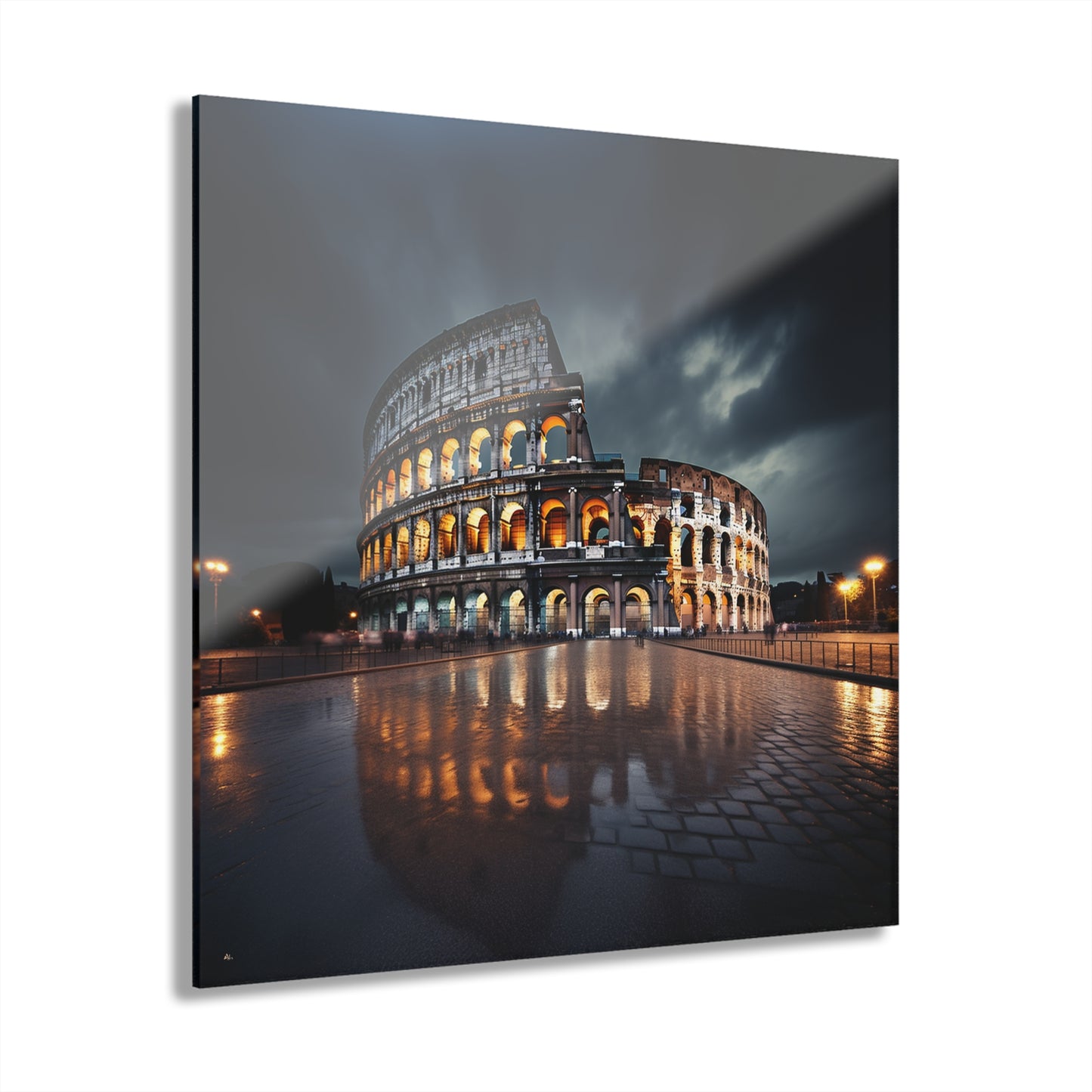 The Colosseum, Landscape, Concept, Acrylic Wall Art