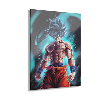 Ultra Instinct, Goku, Anime Color Splash, Concept, Acrylic Wall Art