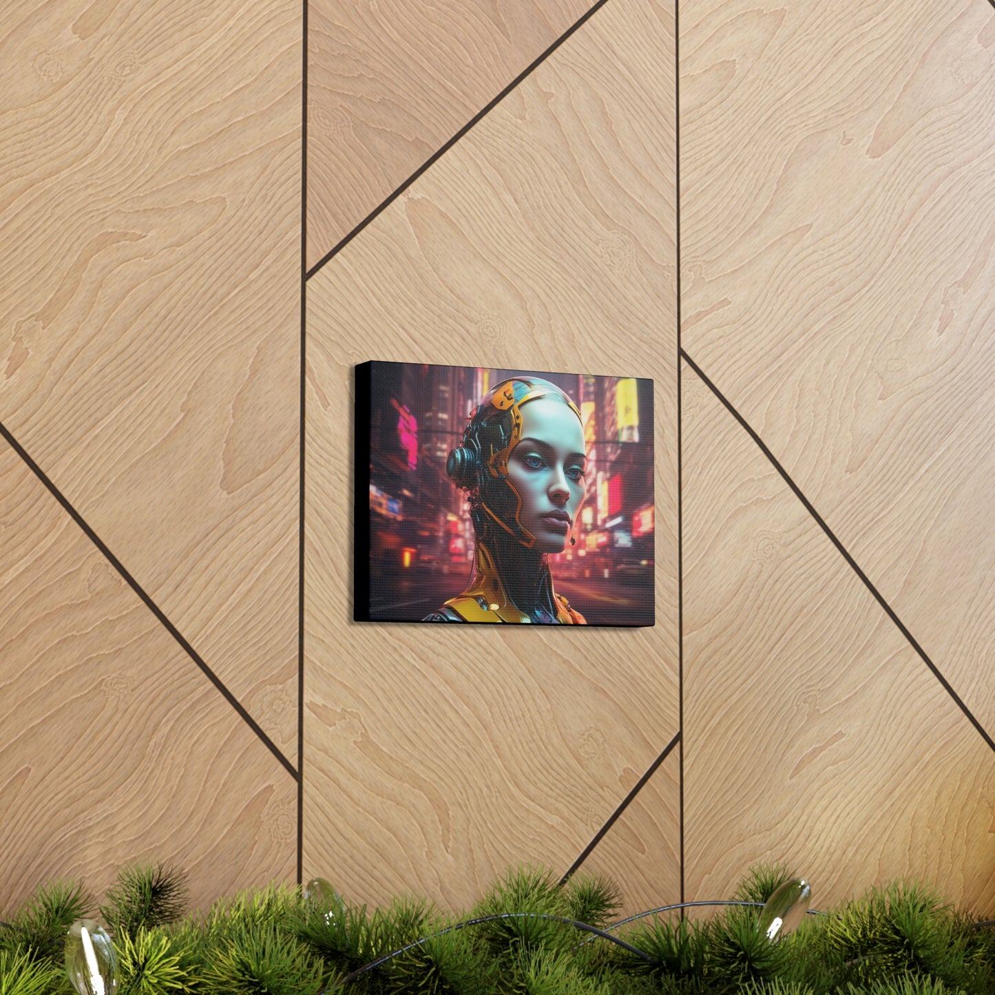 Fashion Bot Canvas Art