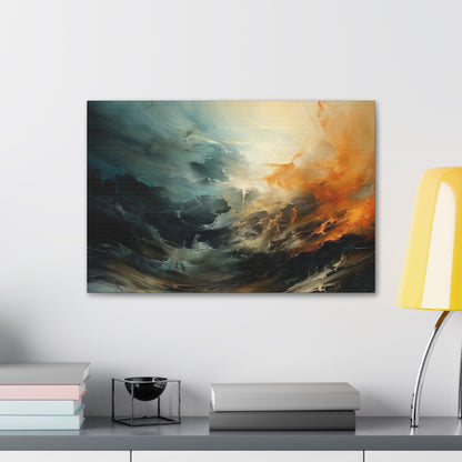 Fire storm Canvas