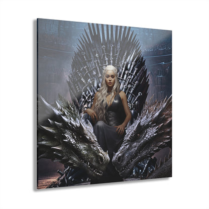 Mother of Dragons, GOT, Concept Style, Acrylic Wall Art