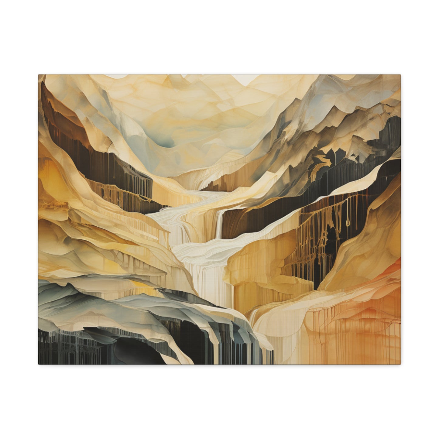 Mountain Range Canvas Art