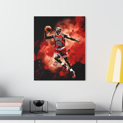 Air Jordan Color Splash, Basketball Fan Concept Style, Acrylic Wall Art